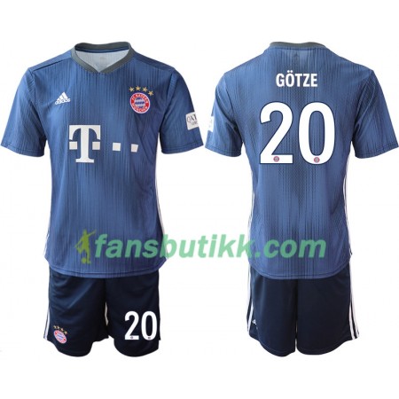 Fotballdrakt FC Bayern München GOTZE 20 Barn Tredjetrøye 2018/19 Kortermet